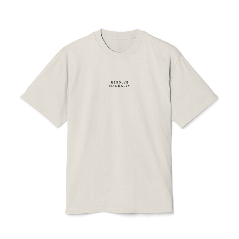 Resolve Manually Tee
